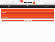 Tablet Screenshot of poldiam.pl